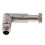 Max O2 oxygen sensor angled extender spacer 90 degree 02 bung extension M18X1.5