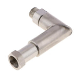 Max O2 oxygen sensor angled extender spacer 90 degree 02 bung extension M18X1.5