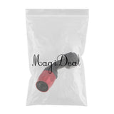 Max AN12-12AN 45 Degree Swivel Oil/ Fuel/Gas Hose Line Fitting Adaptor Black+Red