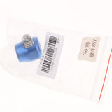 Max Metal Auto Car AN8 Hose End Finisher Fuel Oil Water Line Clip Clamp Blue