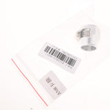 Max Metal Auto Car AN8 Hose End Finisher Fuel Oil Water Line Clip Clamp Silver