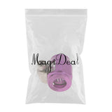 Max HEX-4 AN4 4AN -4 Car Fuel Hose Clamp Oil Line Fastener Hex Finisher  Purple