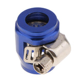 Max HEX-4 AN4 4AN -4 Car Fuel Hose Clamp Oil Line Fastener Hex Finisher  Blue