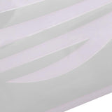 Max 2x Car Flame Totem Side Skirt Modified Personal Decoration Body Paste White - Aladdin Shoppers