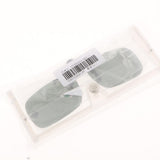 Max Polarized Clip On Flip Up Sunglasses Clip for Myopia Driving Dark Green