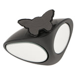 Max Car Auto Adjustable 360 Blind Spot Mirror Wide Angle Rear View Left Black