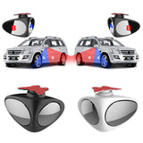 Max Car Auto Adjustable 360 Blind Spot Mirror Wide Angle Rear View Right White