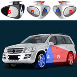 Max Car Auto Adjustable 360 Blind Spot Mirror Wide Angle Rear View Right White