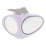 Max Car Auto Adjustable 360 Blind Spot Mirror Wide Angle Rear View Right White