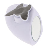 Max Car Auto Adjustable 360 Blind Spot Mirror Wide Angle Rear View Right White