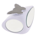 Max Car Auto Adjustable 360 Blind Spot Mirror Wide Angle Rear View Right White