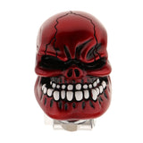 Max 1PC Skull Head Car Steering Wheel Spinner Suicide Knob Handle Booster Red