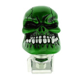 Max 1PC Skull Head Car Steering Wheel Spinner Suicide Knob Handle Booster Green