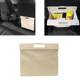 Max Maxb Dual-Use Storage Bag Car Auto Vehicle Trash Rubbish Bin Garbage Can Beige