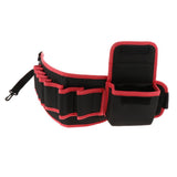 Max Maxb Car Hardware Electrician Canvas Tool Bag Utility Pocket Pouch Bag A-red