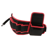 Max Maxb Car Hardware Electrician Canvas Tool Bag Utility Pocket Pouch Bag A-red