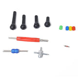 Maxbell 107pcs Auto TR412 TR413 TR414 TR418 Replacement Tire Valve Core Kit