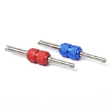 Maxbell 107pcs Auto TR412 TR413 TR414 TR418 Replacement Tire Valve Core Kit
