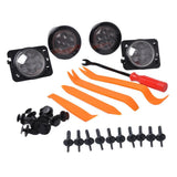 Max Maxb LED Turn Signal & Side Marker Light Assembly for 2007-2017 Jeep Wrangler