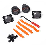 Max Maxb LED Turn Signal & Side Marker Light Assembly for 2007-2017 Jeep Wrangler