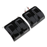 Switchback LED Side Mirror Marker Lamps Smoked Lens Yellow LED Parking Light Amber LED Turn Signal Light for Ford F150 F250 F350 F450 - Aladdin Shoppers