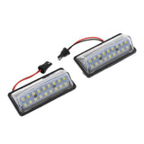 Maxbell 2 Pack Truck LED Tail Lamp Rear Number License Plate Light Bulbs for TEANA