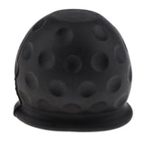 Max Universal 50mm Tow Ball Cover Caps Towing Hitch for Caravan Trailer Black