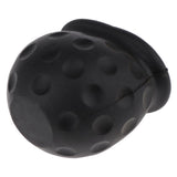Max Universal 50mm Tow Ball Cover Caps Towing Hitch for Caravan Trailer Black