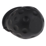 Max Universal 50mm Tow Ball Cover Caps Towing Hitch for Caravan Trailer Black