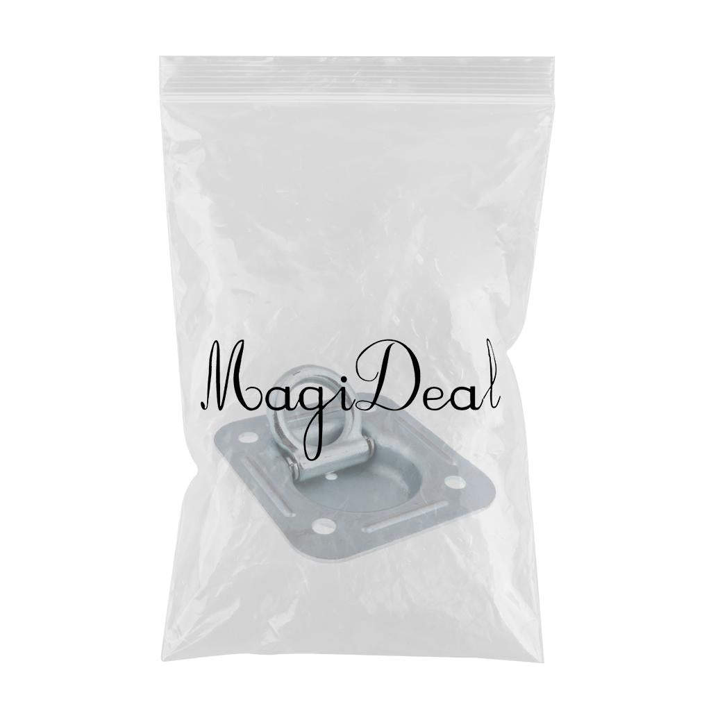Max D Ring Tie Down Heavy Duty Chain Rope Strap Cable Anchor Bolt Trailer Cargo