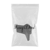Max Boat Trailer Tie Down Engineering Bow V Stop 7" with 14mm Hole Black Rubber