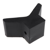 Max Boat Trailer Tie Down Engineering Bow V Stop 7" with 14mm Hole Black Rubber