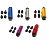 Maxbell 44mm Fuel Filter AN6/AN8 Interface Gasoline Filter  Red