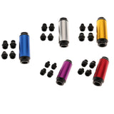 Maxbell 44mm Fuel Filter AN6/AN8 Interface Gasoline Filter  Red