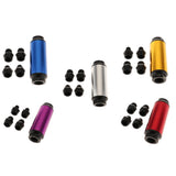 Maxbell 44mm Fuel Filter AN6/AN8 Interface Gasoline Filter  Red