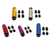Maxbell 44mm Fuel Filter AN6/AN8 Interface Gasoline Filter  Red