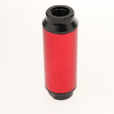 Maxbell 44mm Fuel Filter AN6/AN8 Interface Gasoline Filter  Red
