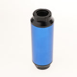 Maxbell 44mm Fuel Filter AN6/AN8 Interface Gasoline Filter  Blue