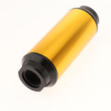 Maxbell 44mm Fuel Filter AN6/AN8 Interface Gasoline Filter  Gold