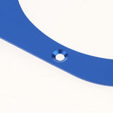 Maxbell 2X Universal Aluminum Rear Bumper Air Diversion Diffuser Panel 3-Hole Blue