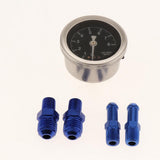 Max Maxb Universal Type S Adjustable Fuel pressure Regulator Silver