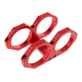 Max Maxb Car Vehicle Parts Dual Fuel Pump Bracket Clamp 5 Colors Available Red