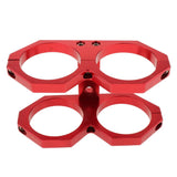 Max Maxb Car Vehicle Parts Dual Fuel Pump Bracket Clamp 5 Colors Available Red