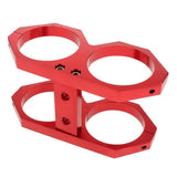 Max Maxb Car Vehicle Parts Dual Fuel Pump Bracket Clamp 5 Colors Available Red