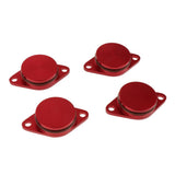 Maxbell 33mm for BMW M57 SWIRL BLANKS FLAPS repair delete kit+ intake gaskets Red