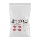 Maxbell 33mm for BMW M57 SWIRL BLANKS FLAPS repair delete kit+ intake gaskets Red