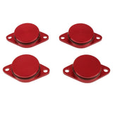 Maxbell 33mm for BMW M57 SWIRL BLANKS FLAPS repair delete kit+ intake gaskets Red