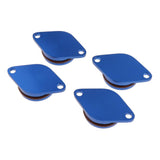 Maxbell 33mm for BMW M57 SWIRL BLANKS FLAPS repair delete kit+ intake gaskets Blue