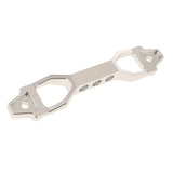 Maxbell Universal Racing Car Clamp Holder Tie Down Bracket silver