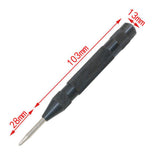 Maxbell Automatic Center Punch Black Spring Loaded Heavy Duty Hole Marking Tool